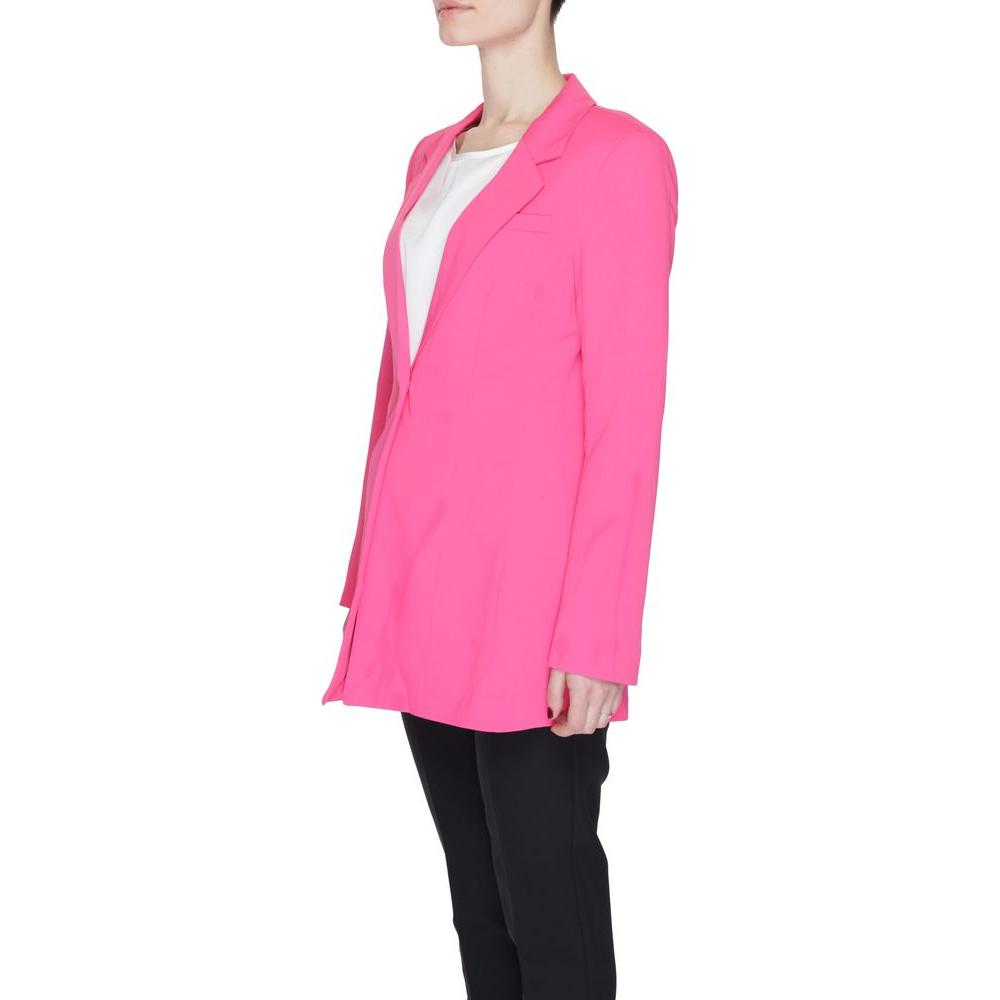 Vero Moda Pink Polyester Suits & Blazer Vero Moda Hot Pink