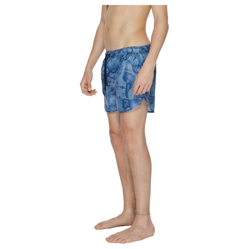 Alviero Martini Prima Classe Blue Polyester Swimwear Alviero Martini Prima Classe Rosy Brown