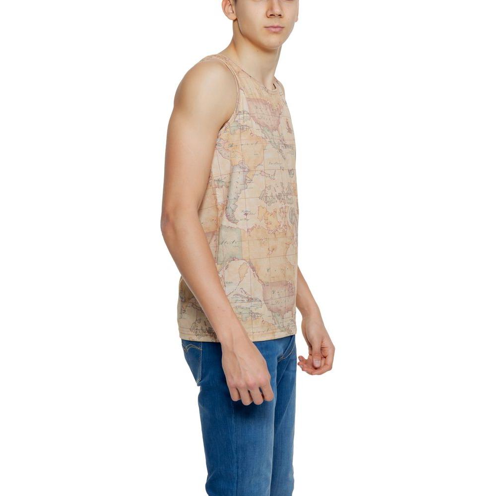 Alviero Martini Prima Classe Beige Polyester T-Shirt Alviero Martini Prima Classe Tan
