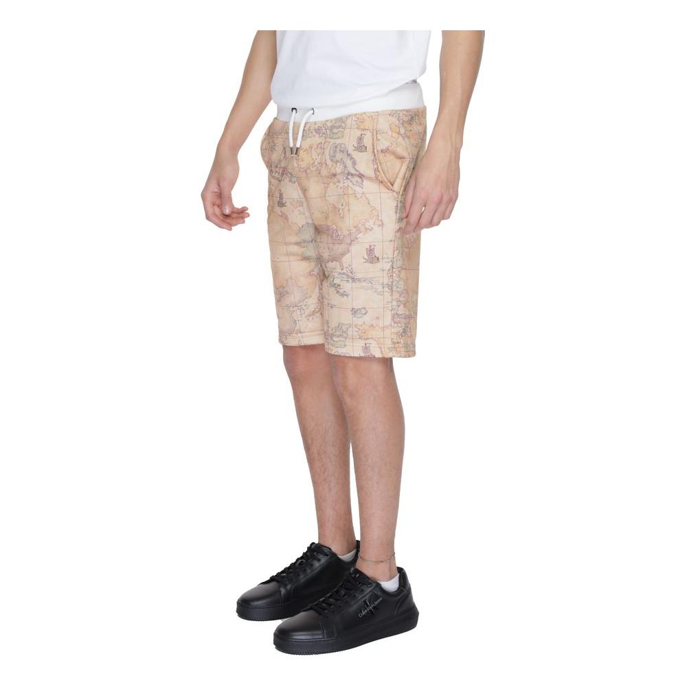 Alviero Martini Prima Classe Beige Polyester Short Alviero Martini Prima Classe Tan