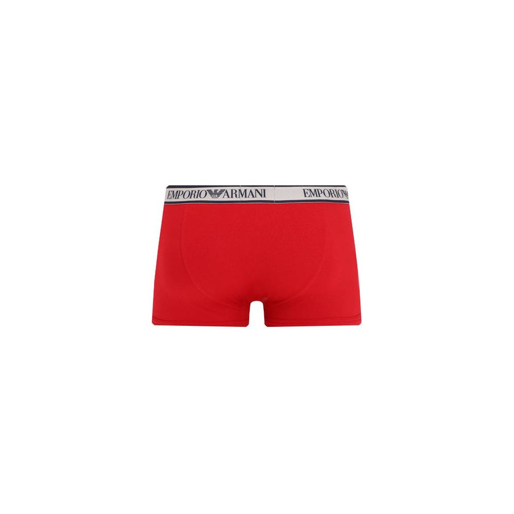 Emporio Armani Underwear Red Cotton Underwear Emporio Armani Underwear Firebrick