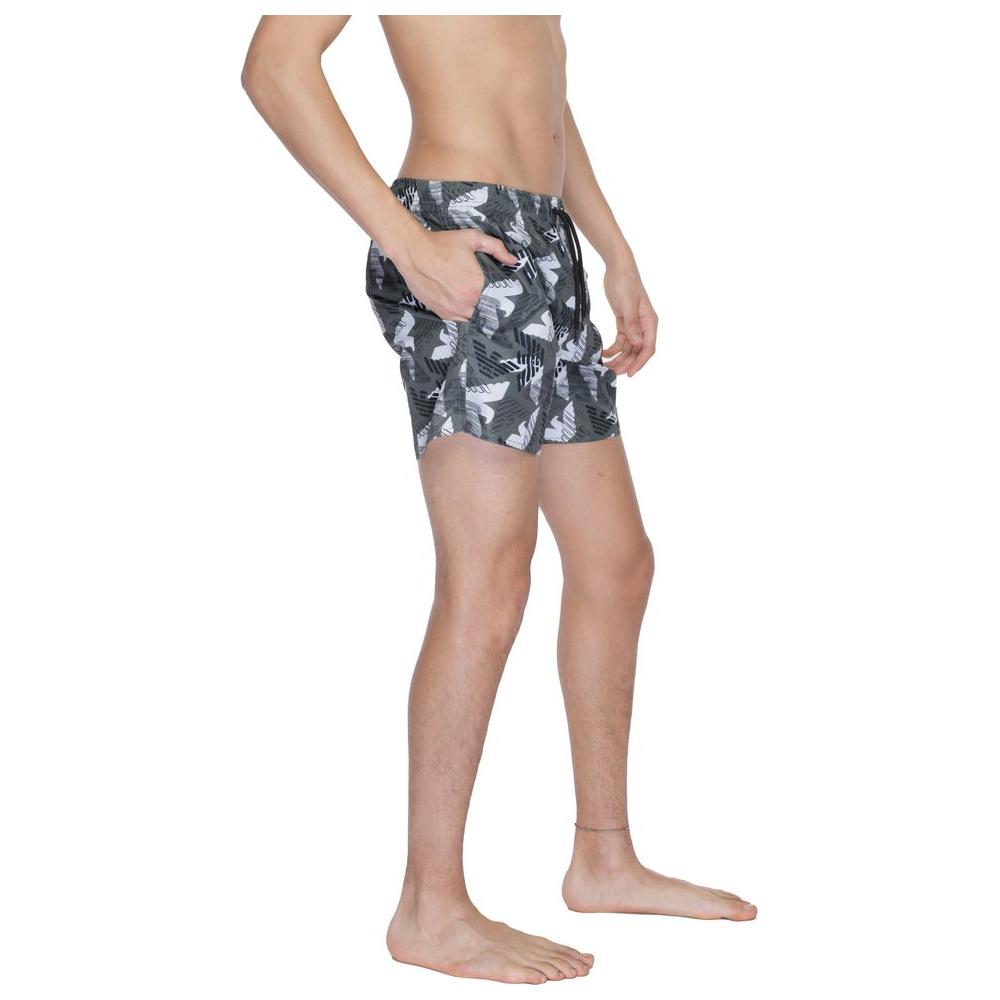 Emporio Armani Underwear Black Polyester Swimwear Emporio Armani Underwear Rosy Brown