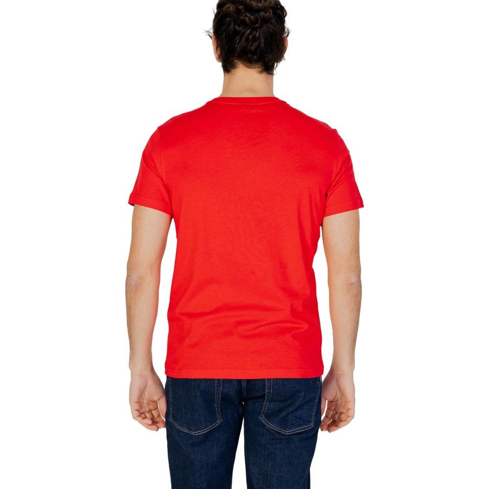 Emporio Armani Underwear Red Cotton T-Shirt Emporio Armani Underwear Black