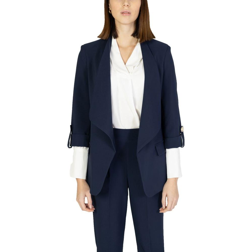 Rinascimento Blue Polyester Suits & Blazer Rinascimento Light Gray