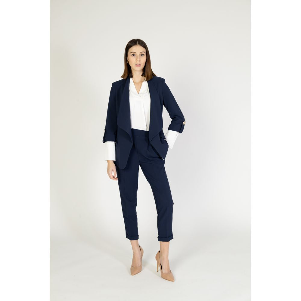 Rinascimento Blue Polyester Suits & Blazer Rinascimento Antique White