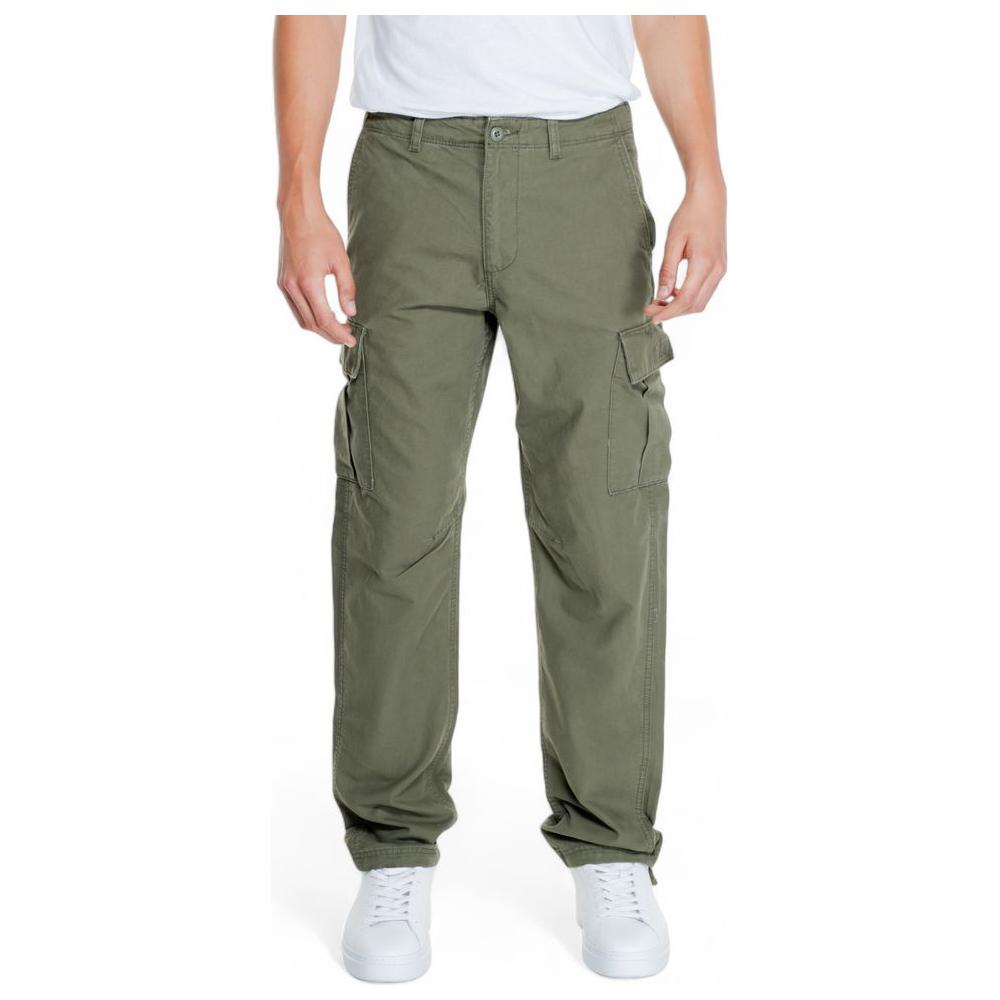 Jack Jones Green Cotton Jeans & Pant Jack Jones Dim Gray