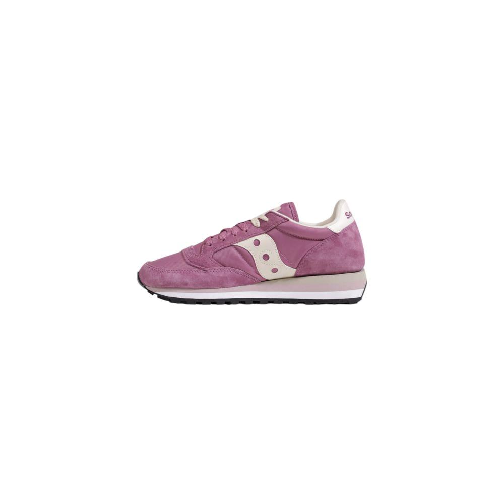 Saucony Pink Suede Leather Sneaker Saucony Rosy Brown
