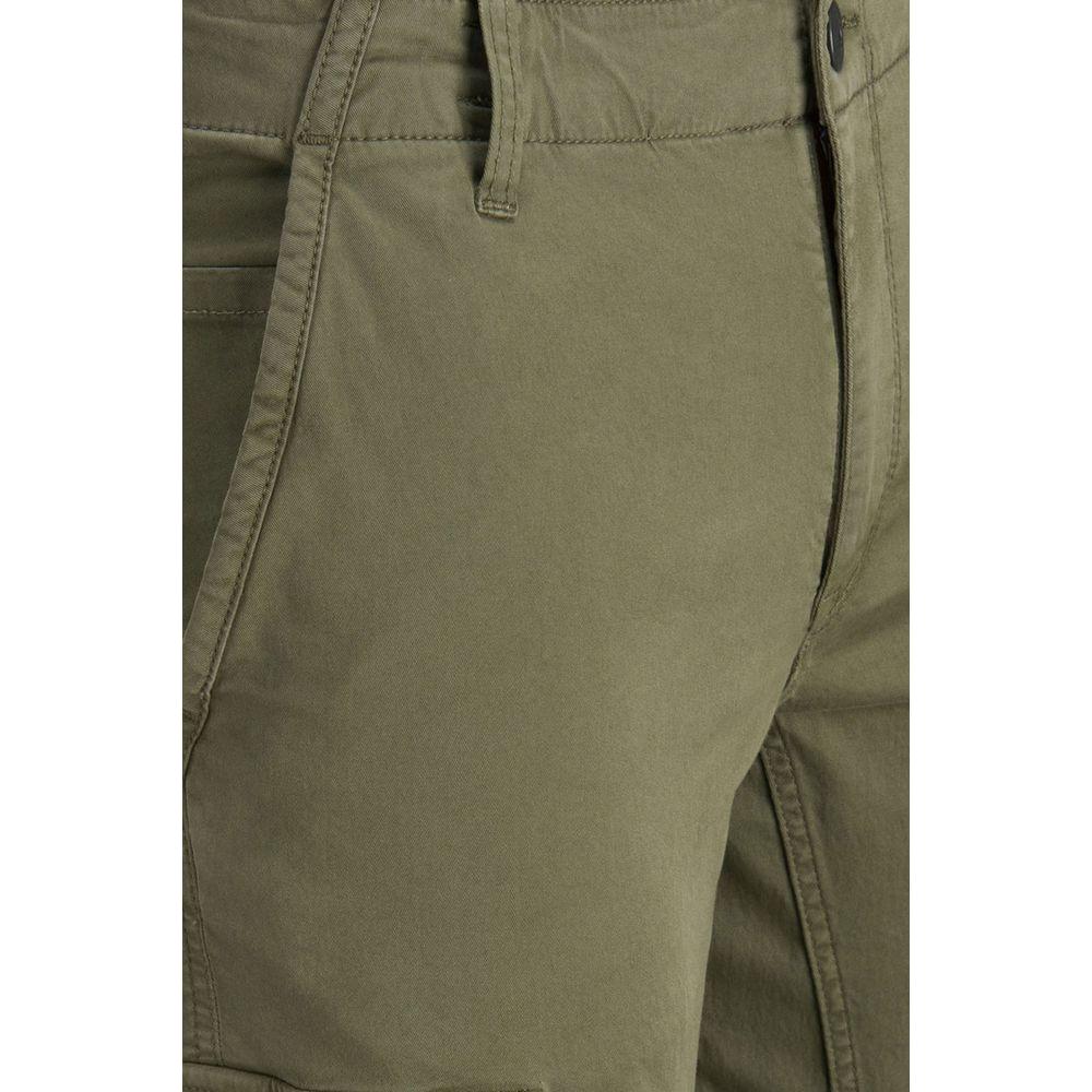 Jack Jones Green Cotton Jeans & Pant Jack Jones Dim Gray