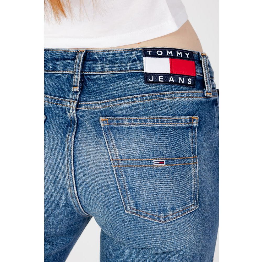 Tommy Hilfiger Jeans Blue Cotton Jeans & Pant Tommy Hilfiger Jeans Dark Slate Blue