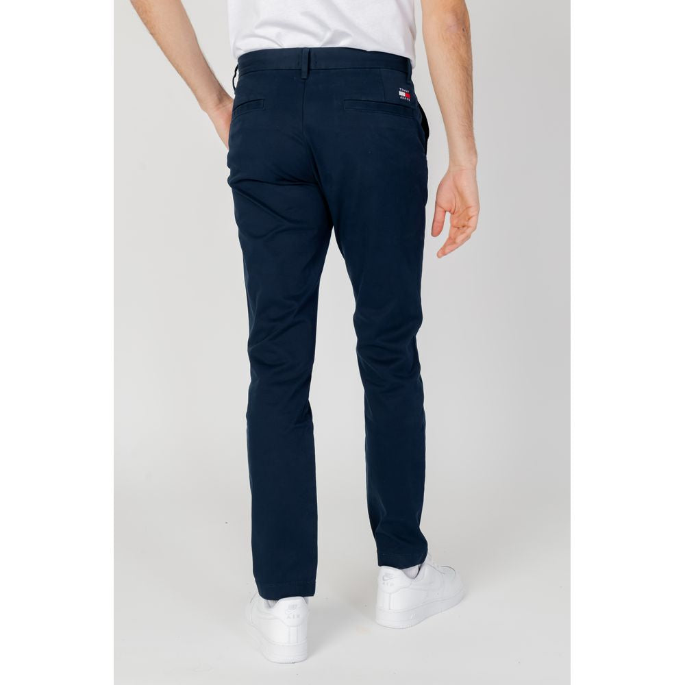 Tommy Hilfiger Jeans Blue Organic Cotton Jeans & Pant Tommy Hilfiger Jeans Black