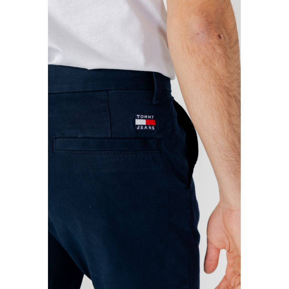Tommy Hilfiger Jeans Blue Organic Cotton Jeans & Pant Tommy Hilfiger Jeans Tan