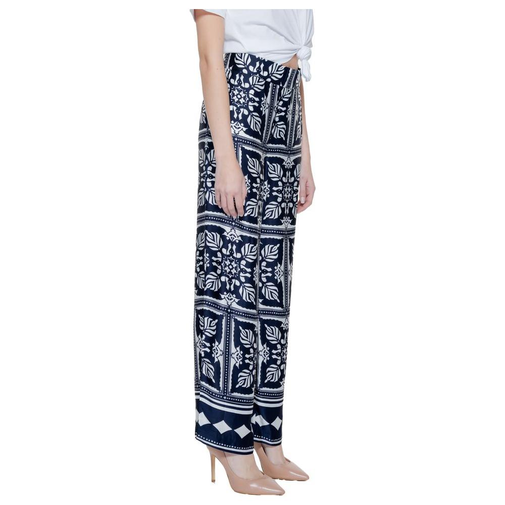 Street One Blue Viscose Jeans & Pant Street One Gray
