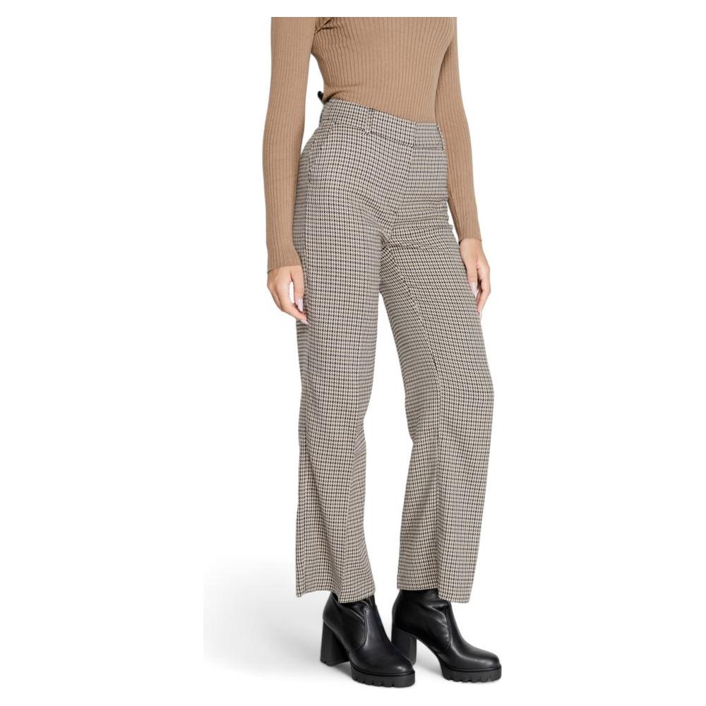 Only Beige Polyester Jeans & Pant Only Rosy Brown