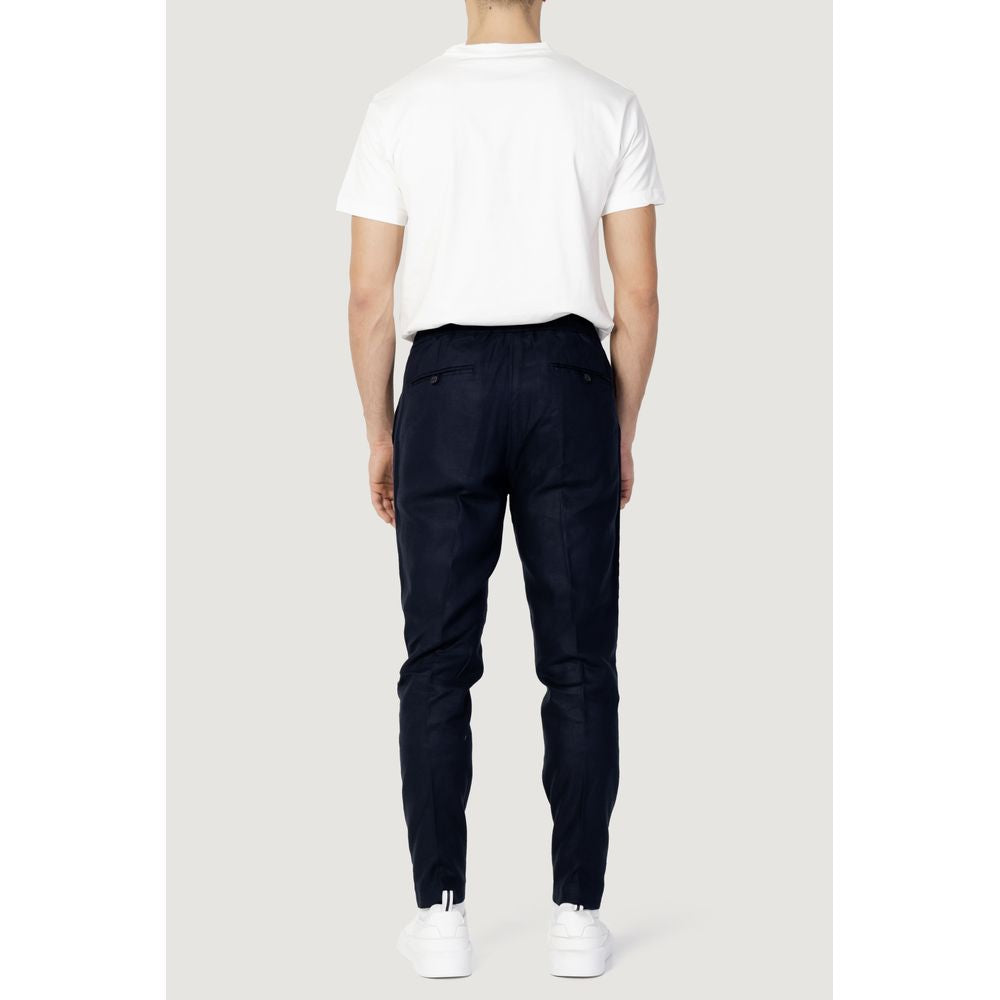 Antony Morato Blue Linen Jeans & Pant Antony Morato Lavender