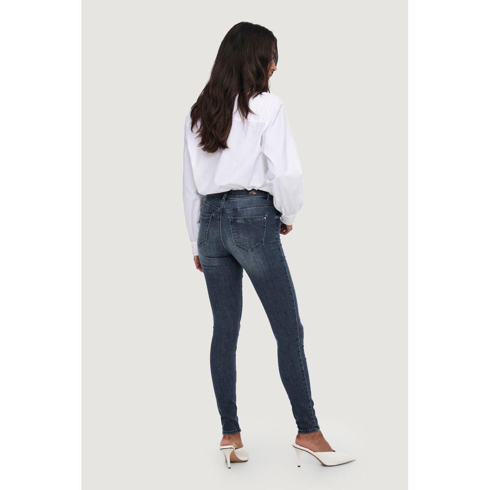 Only Blue Cotton Jeans & Pant Only Lavender