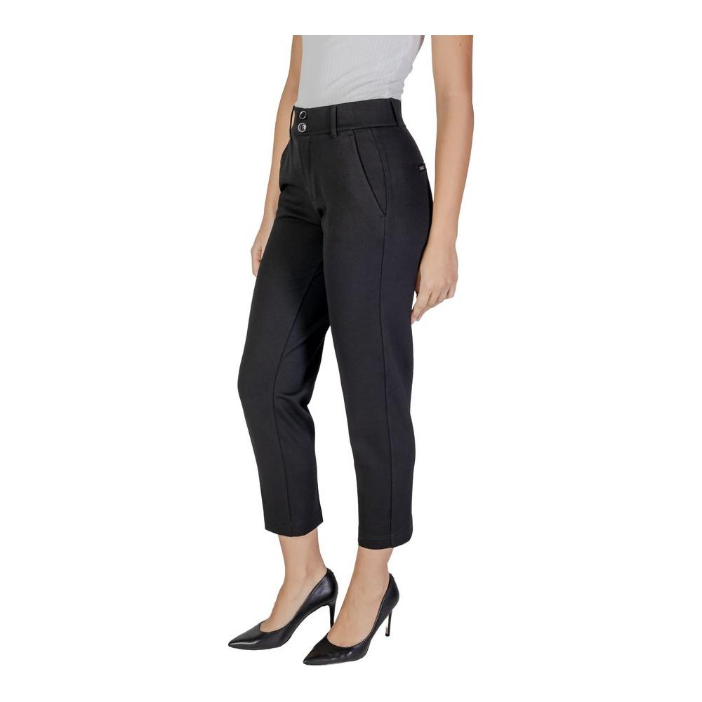 Street One Black Viscose Jeans & Pant Street One Tan