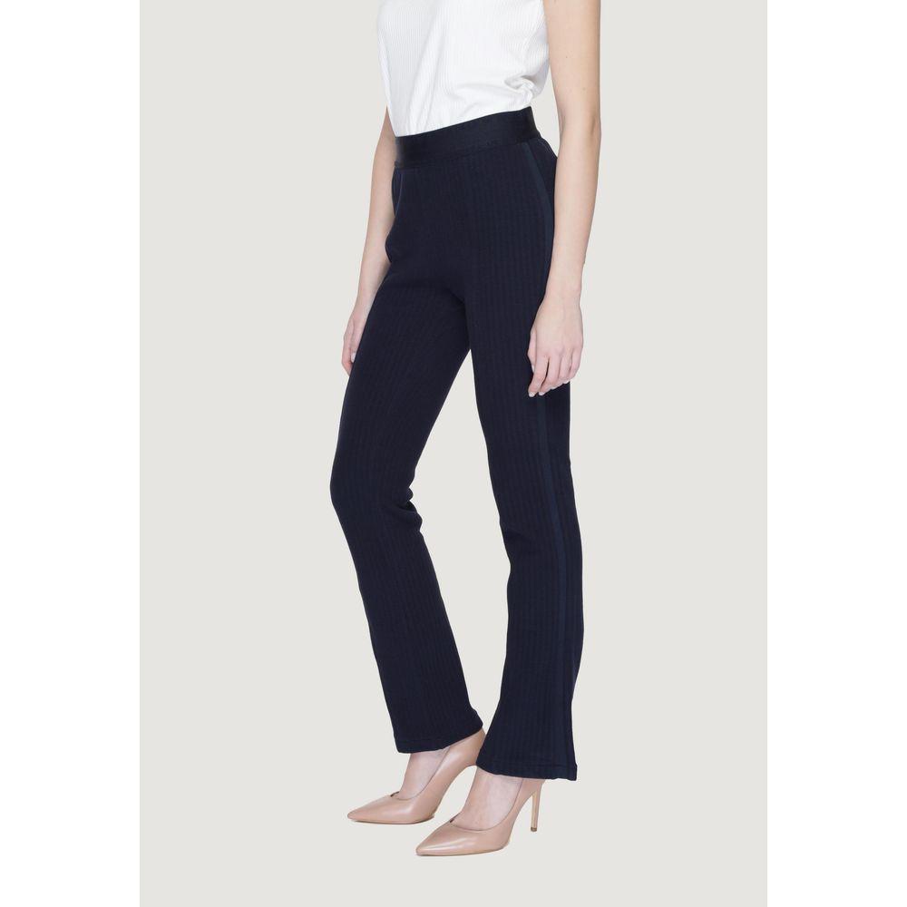 Street One Blue Cotton Jeans & Pant Street One Light Gray
