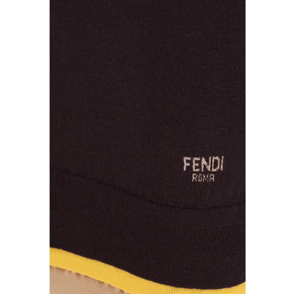 Fendi Mini Dress Fendi Black