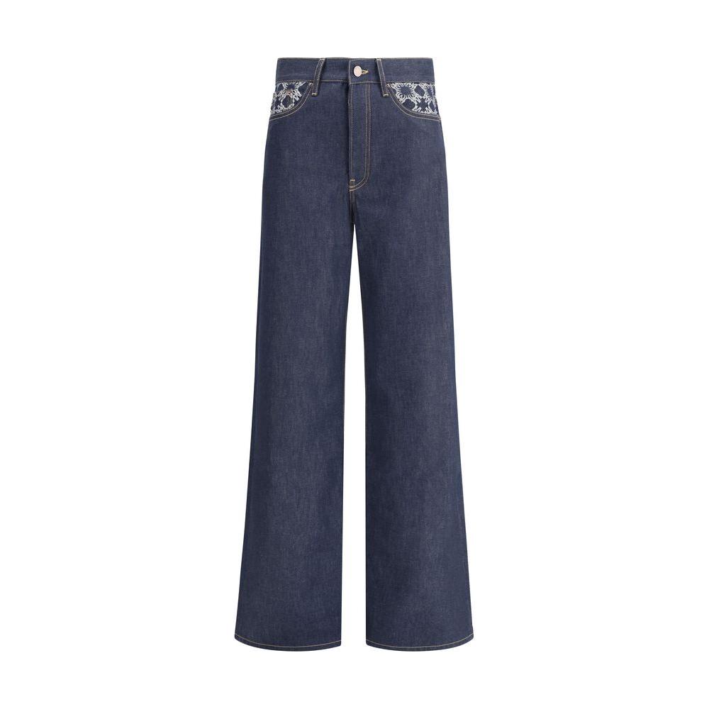 Amiri wide leg Jeans Amiri Dark Slate Gray