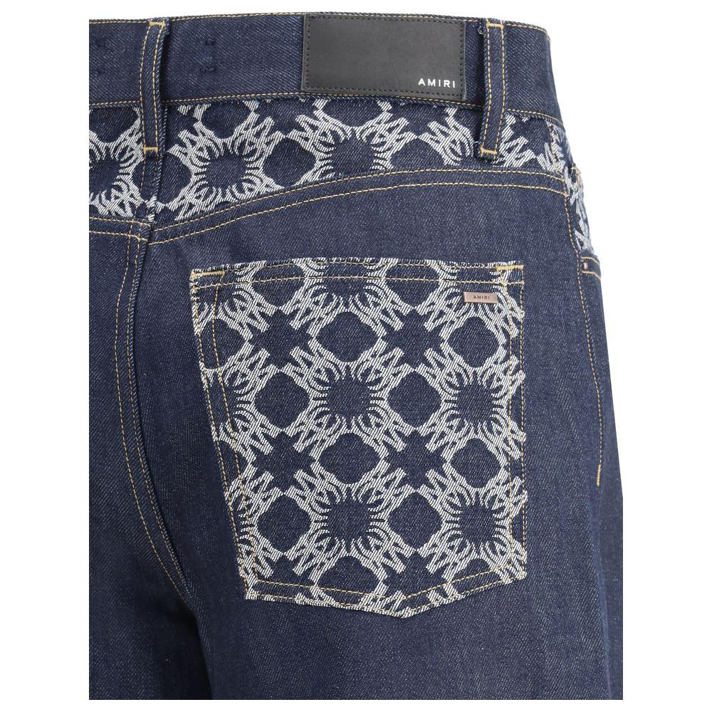Amiri wide leg Jeans Amiri Dark Slate Gray