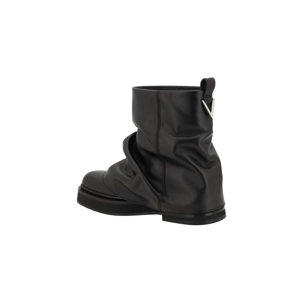 The Attico Mini Robin Ankle Boots The Attico Dark Slate Gray