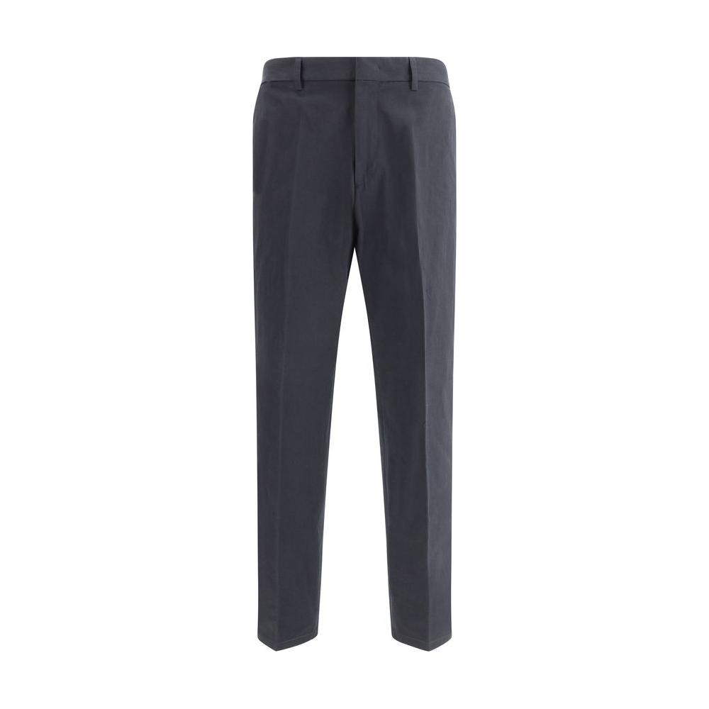 Jil Sander Cropped Pants Jil Sander Dark Slate Gray
