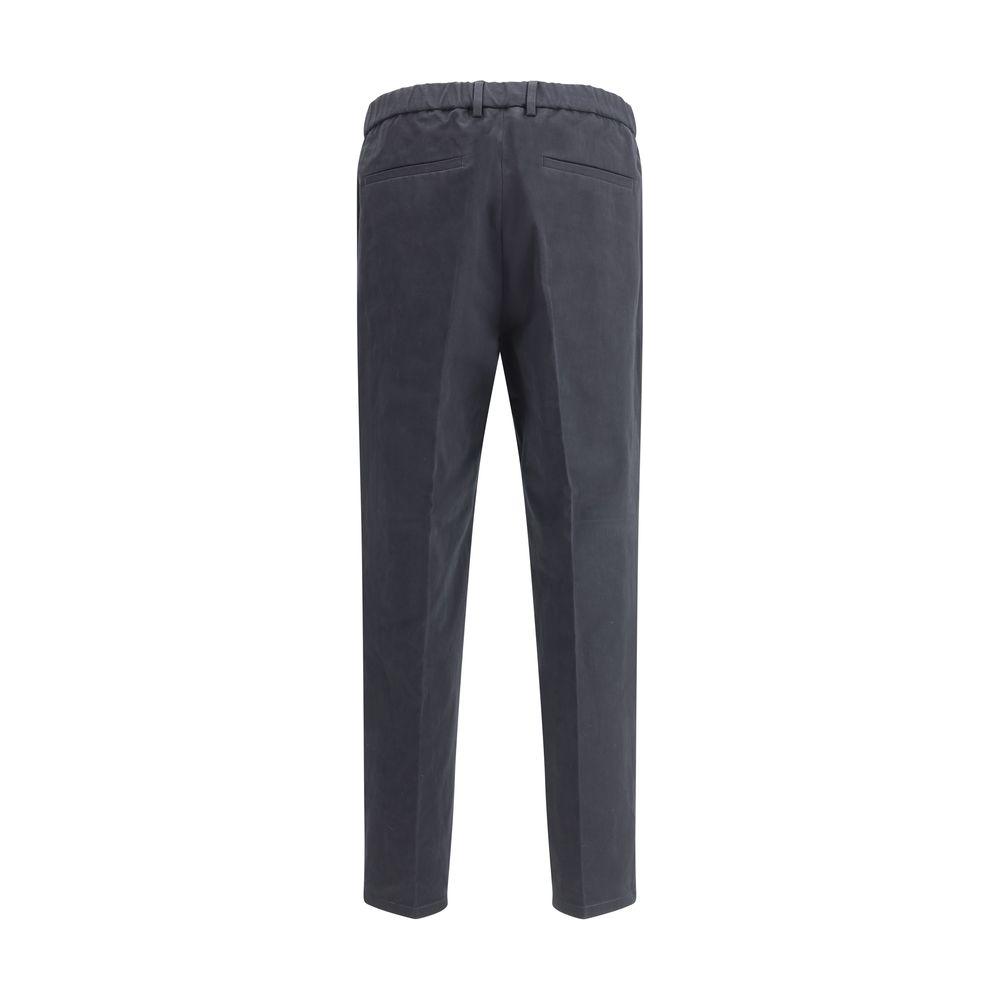 Jil Sander Cropped Pants Jil Sander Dark Slate Gray