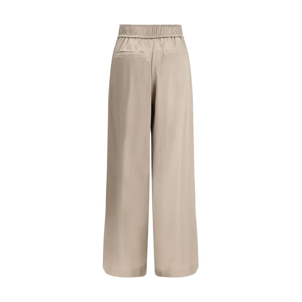 Brunello Cucinelli Palazzo Pants Brunello Cucinelli Dark Gray