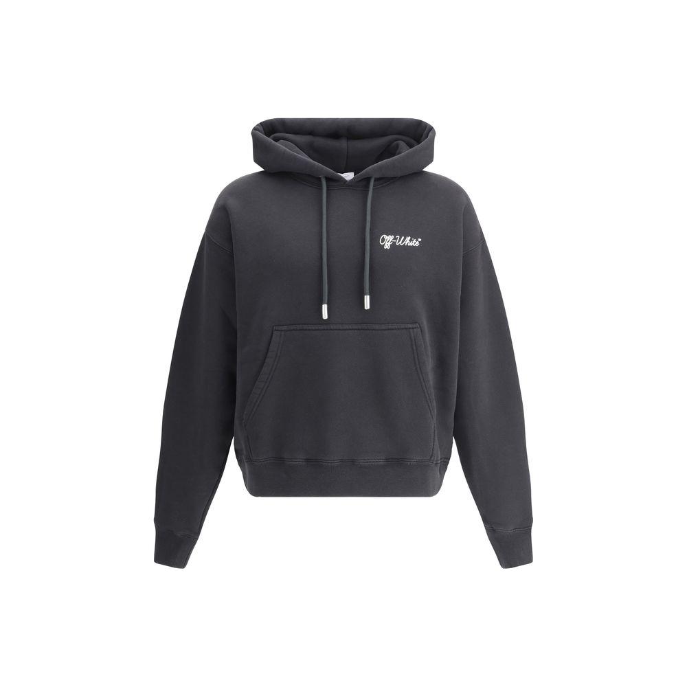 Off-White Script Skate Hoodie Off-White Dark Slate Gray