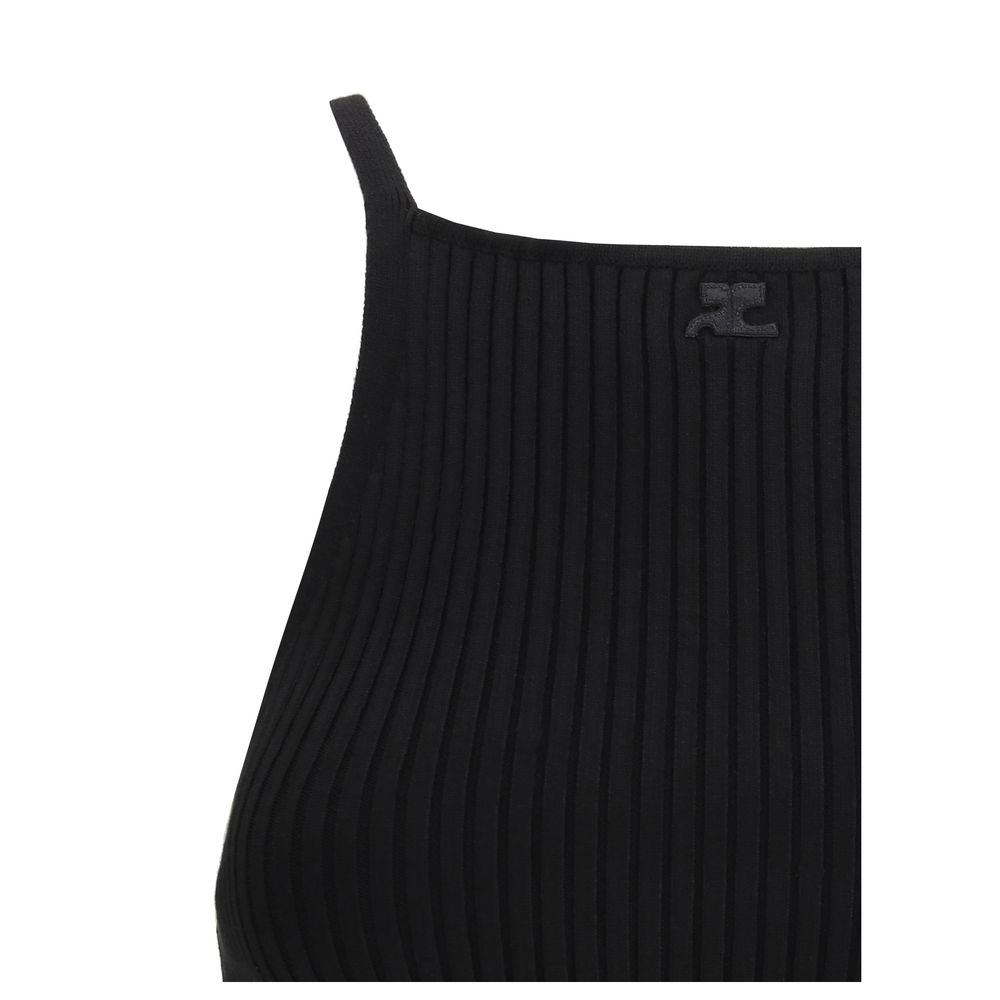 Courrėges Top Courrėges Black
