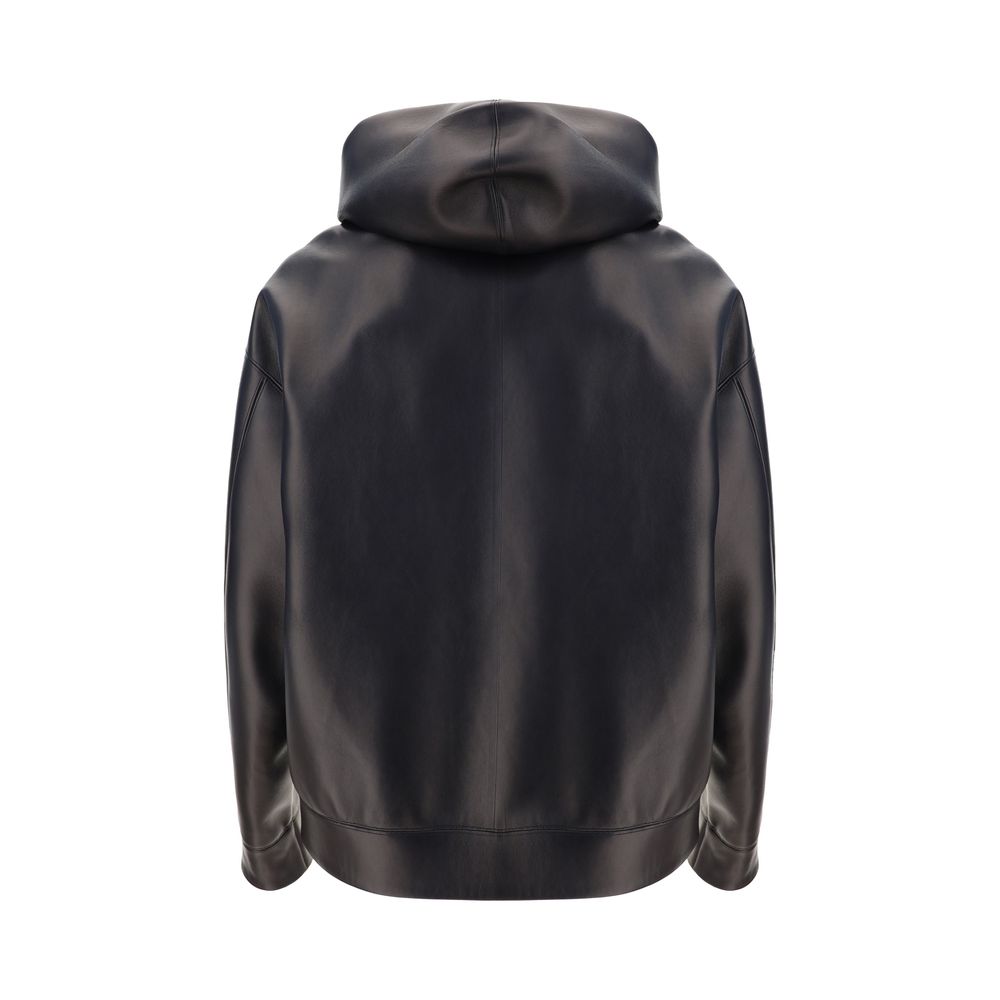 Valentino Leather Jacket Valentino Dark Slate Gray