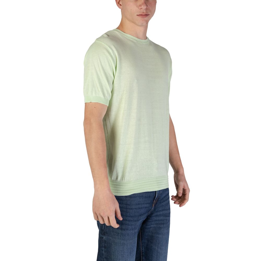 Hamaki-Ho Green Cotton T-Shirt Hamaki-Ho Gray