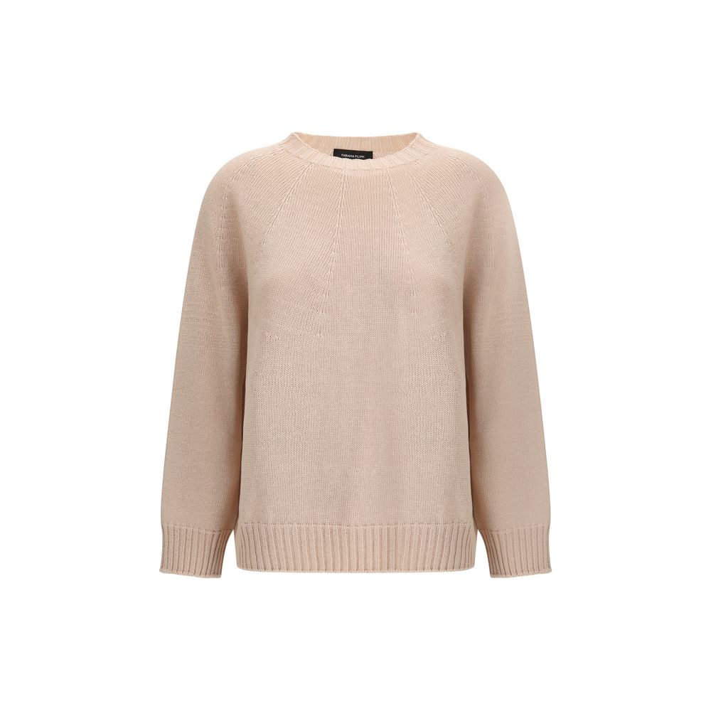 Fabiana Filippi Cotton Sweater Fabiana Filippi Tan