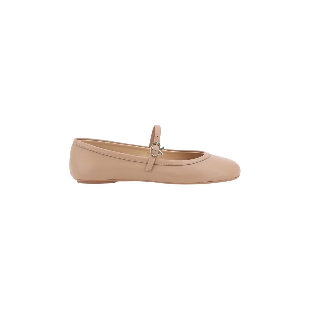 Gianvito Rossi Carla Ballerinas Gianvito Rossi Rosy Brown