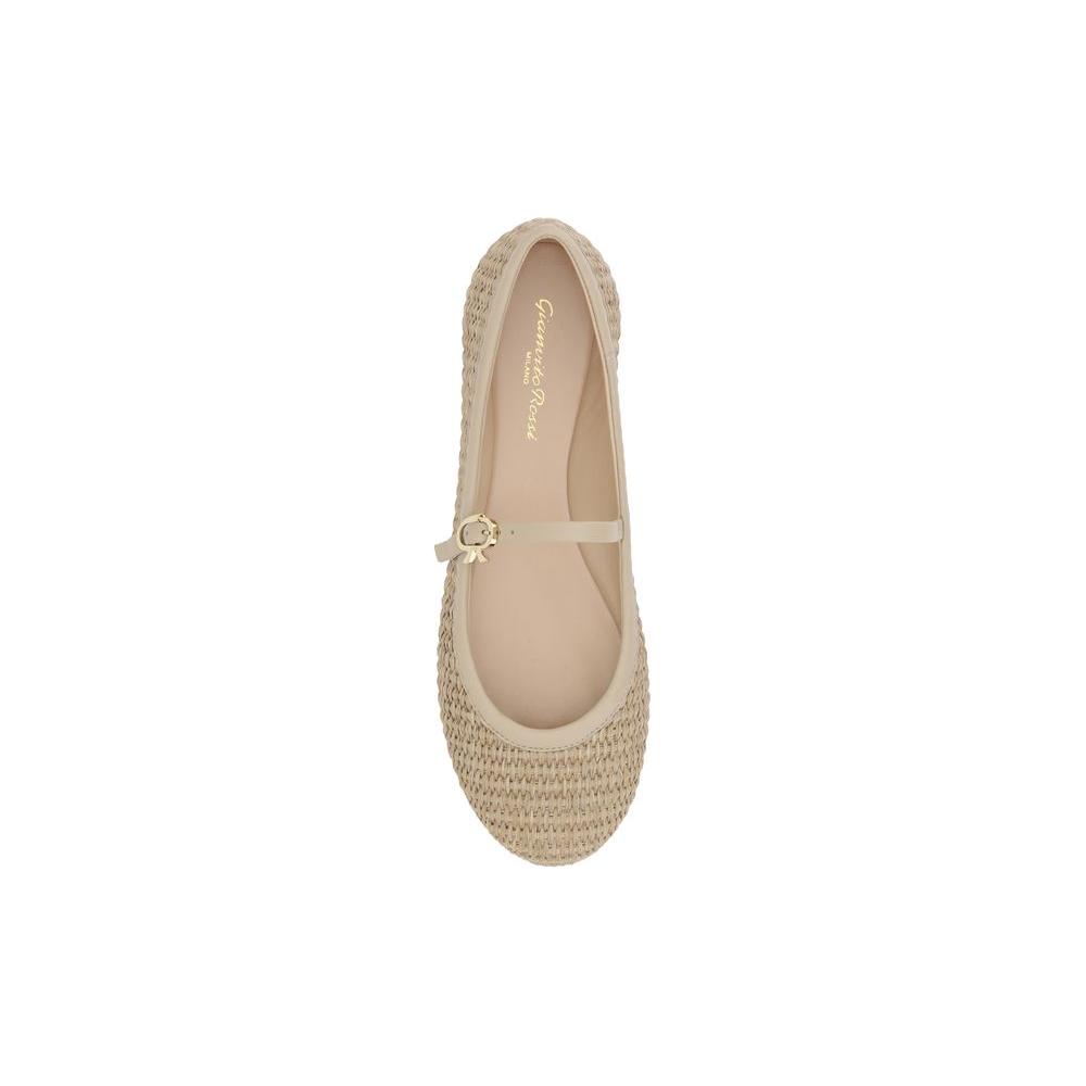 Gianvito Rossi Carla Marbella Ballerinas Gianvito Rossi Tan