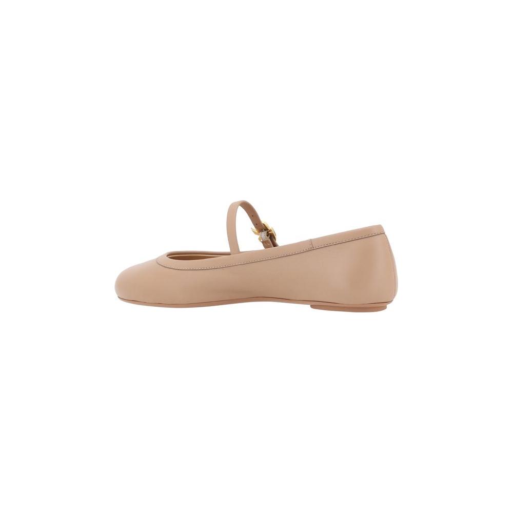 Gianvito Rossi Carla Ballerinas Gianvito Rossi Rosy Brown