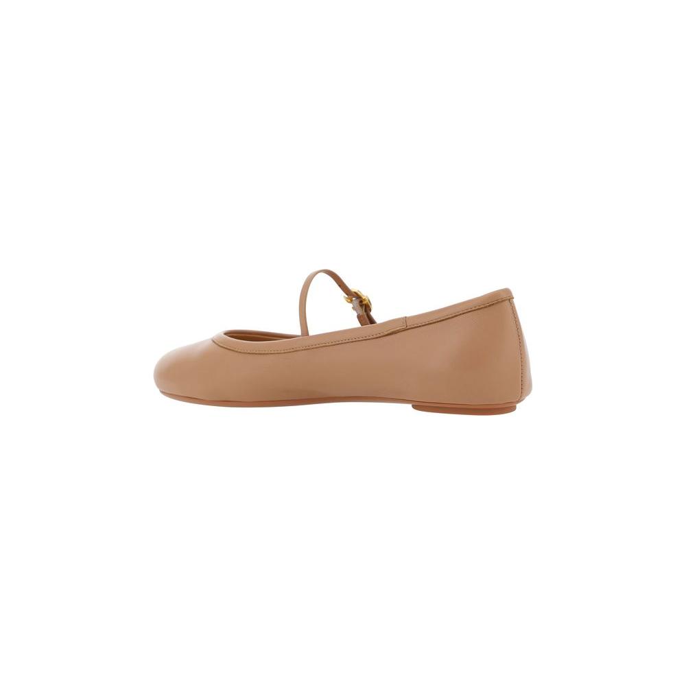 Gianvito Rossi Carla Ballerinas Gianvito Rossi Rosy Brown