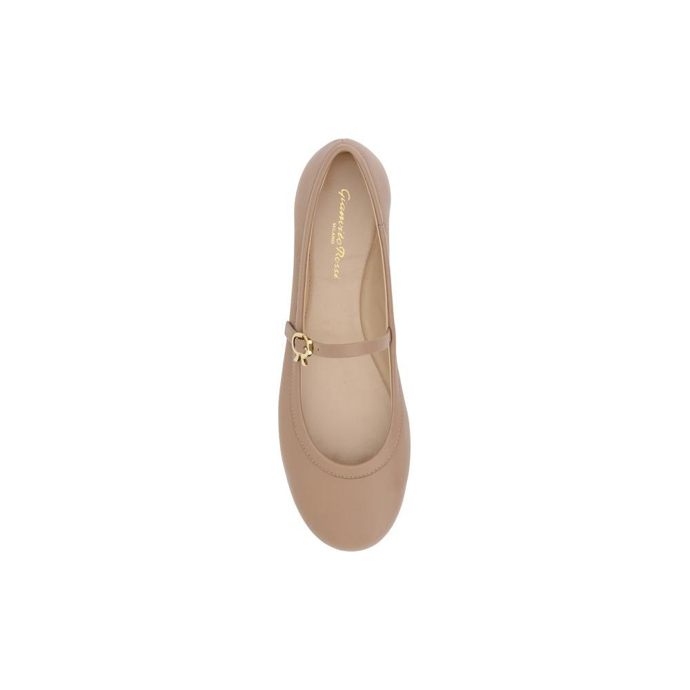 Gianvito Rossi Carla Ballerinas Gianvito Rossi Rosy Brown