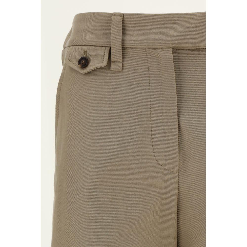 Brunello Cucinelli Cotton Pants Brunello Cucinelli Dim Gray