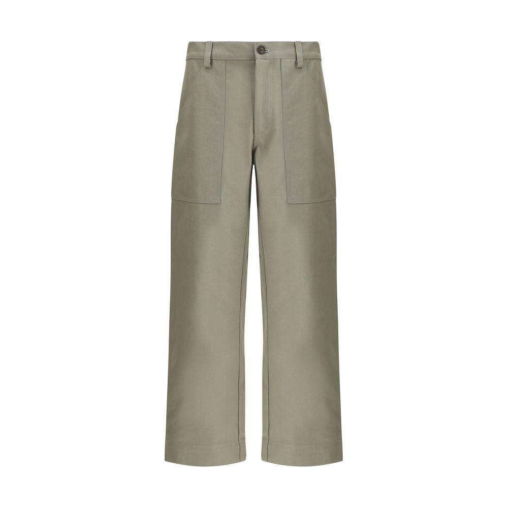 Maison Kitsuné Workwear Pants Maison Kitsuné Slate Gray