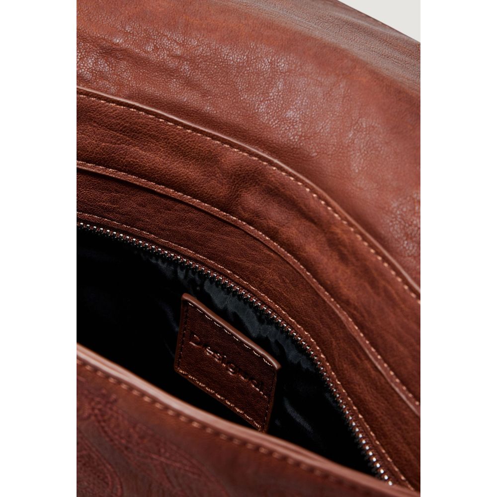Desigual Brown Polyethylene Handbag Desigual Saddle Brown