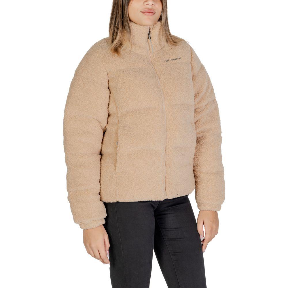 Columbia Beige Nylon Jackets & Coat Columbia Tan
