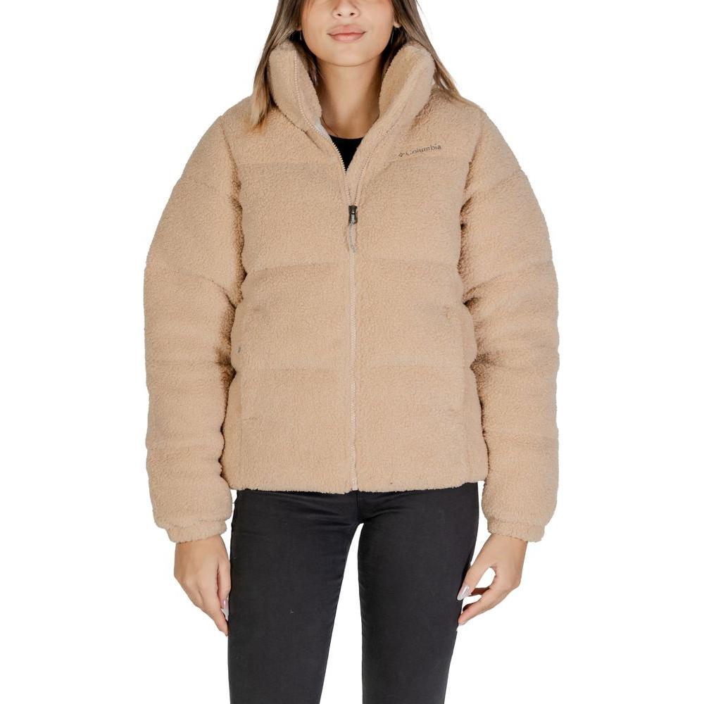 Columbia Beige Nylon Jackets & Coat Columbia Tan