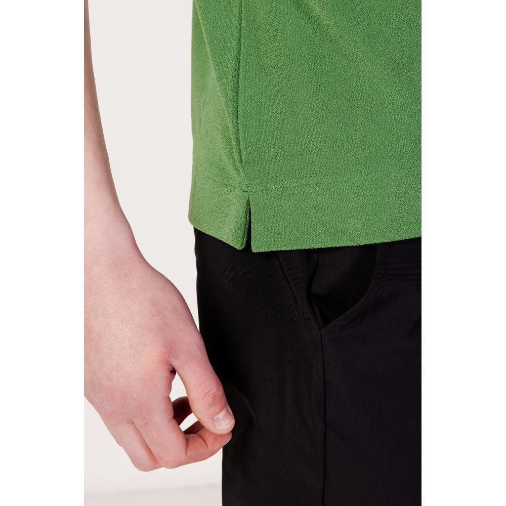 Suns Green Polyester T-Shirt Suns Light Gray