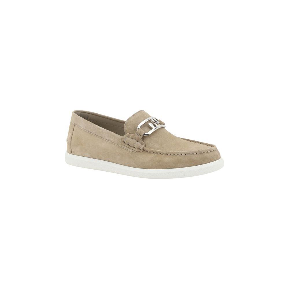 Fendi Suede leather Loafers
