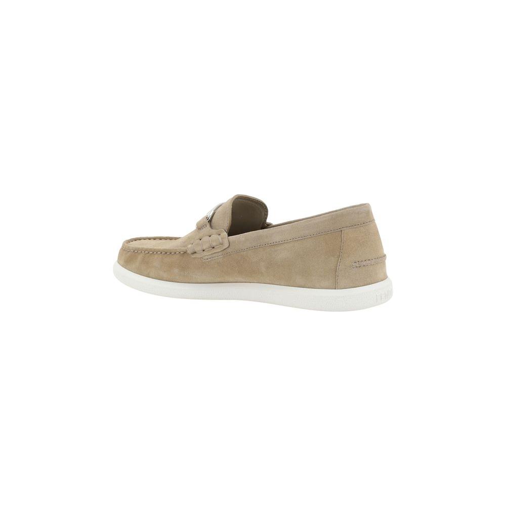 Fendi Suede leather Loafers