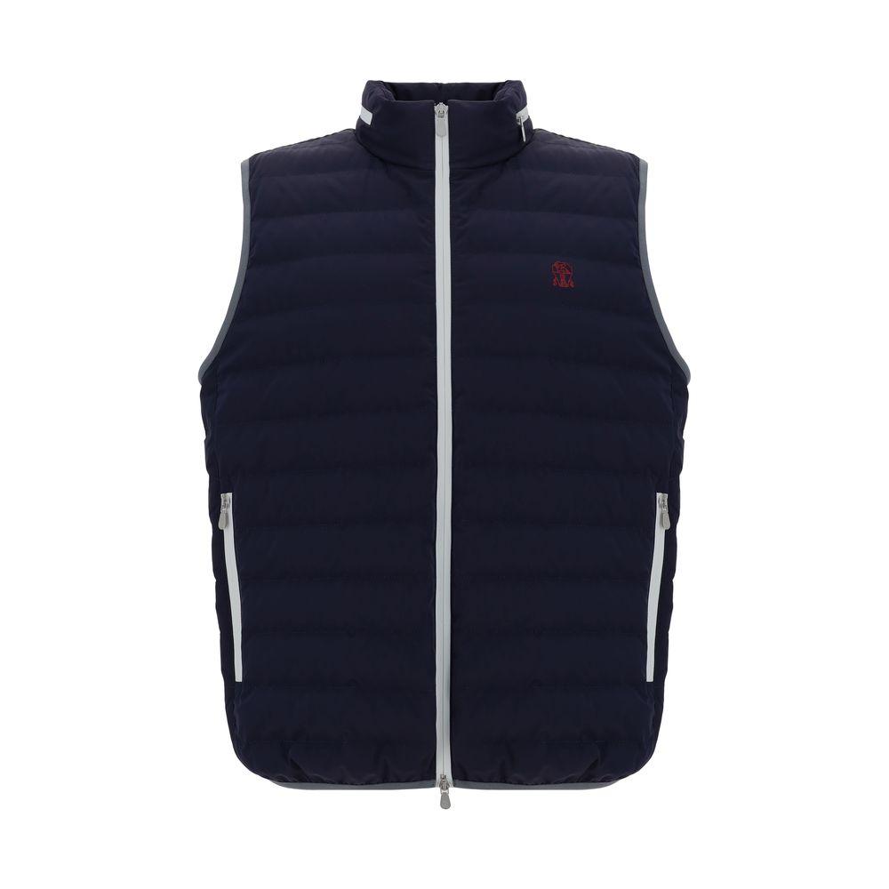 Brunello Cucinelli Down Vest Brunello Cucinelli Black
