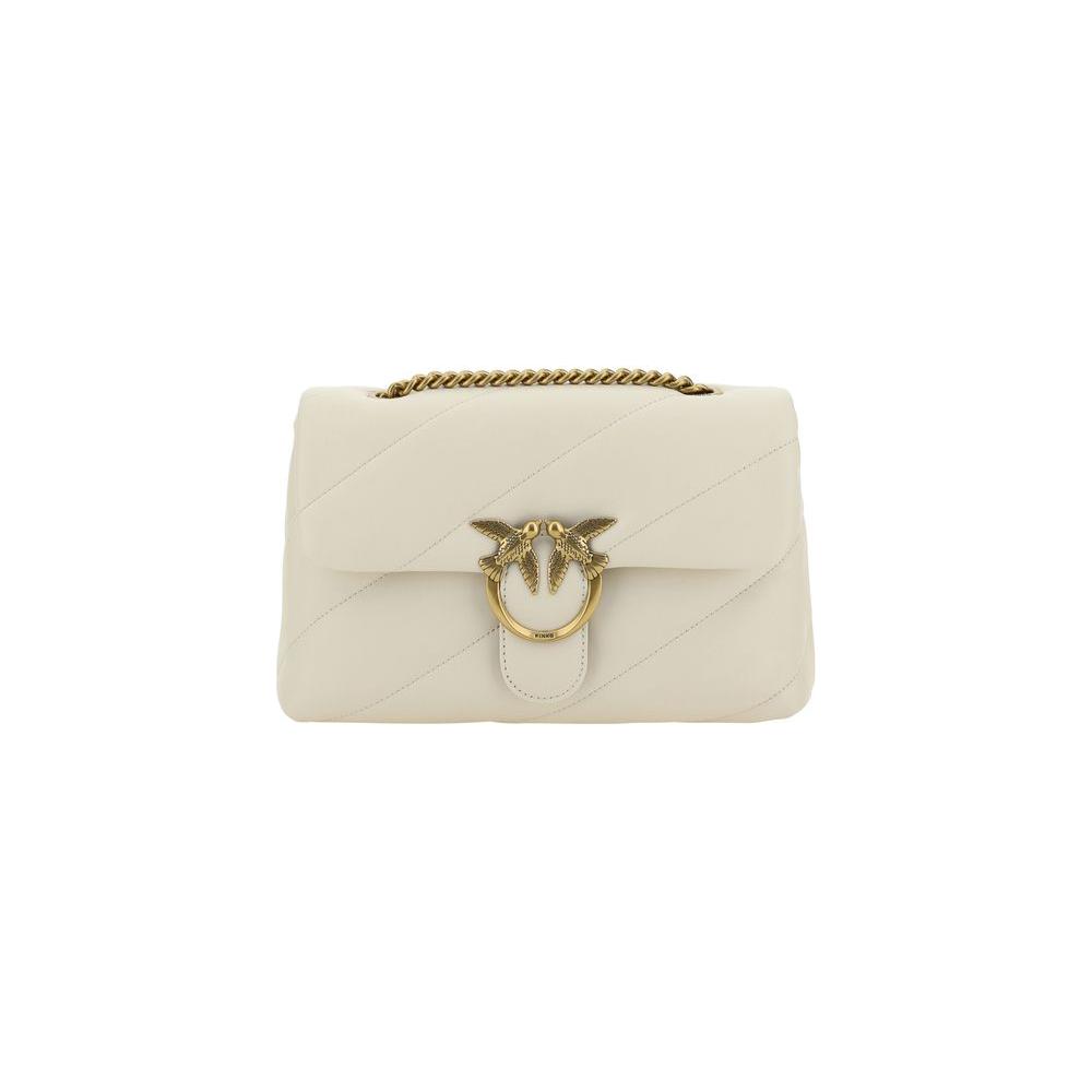PINKO Love Classic Shoulder Bag PINKO Light Gray