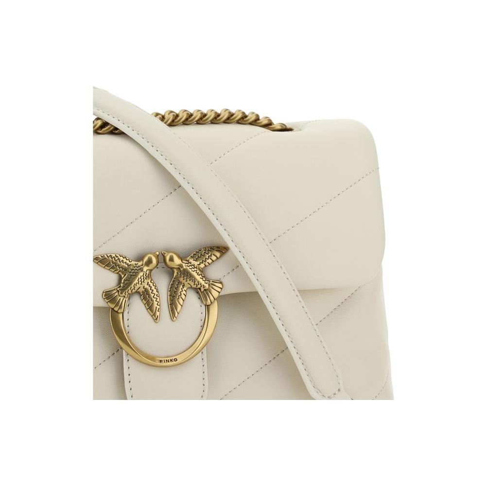 PINKO Love Classic Shoulder Bag PINKO Light Gray