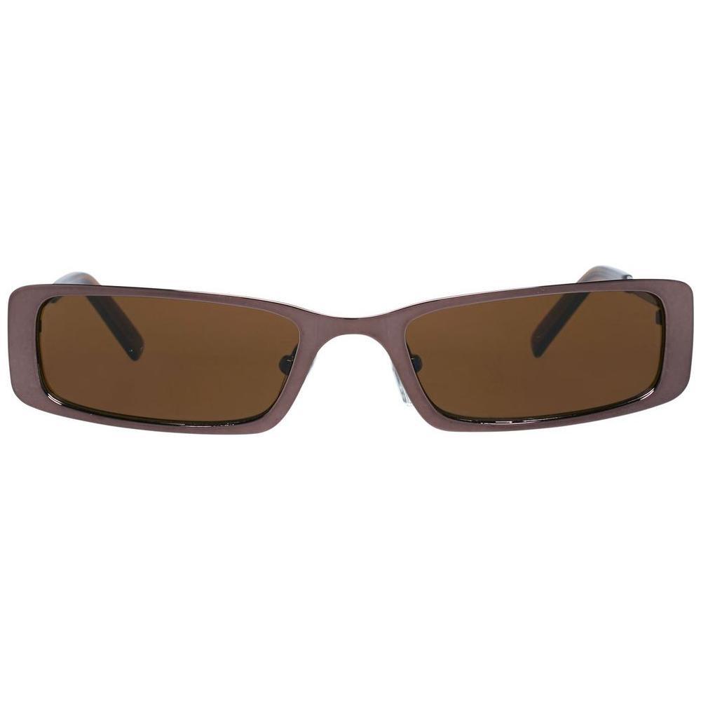 More & More Brown Metal Sunglasses